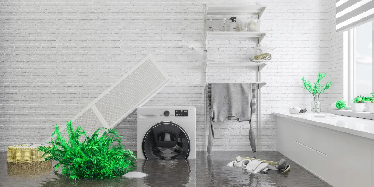 Emergency water damage restoration team